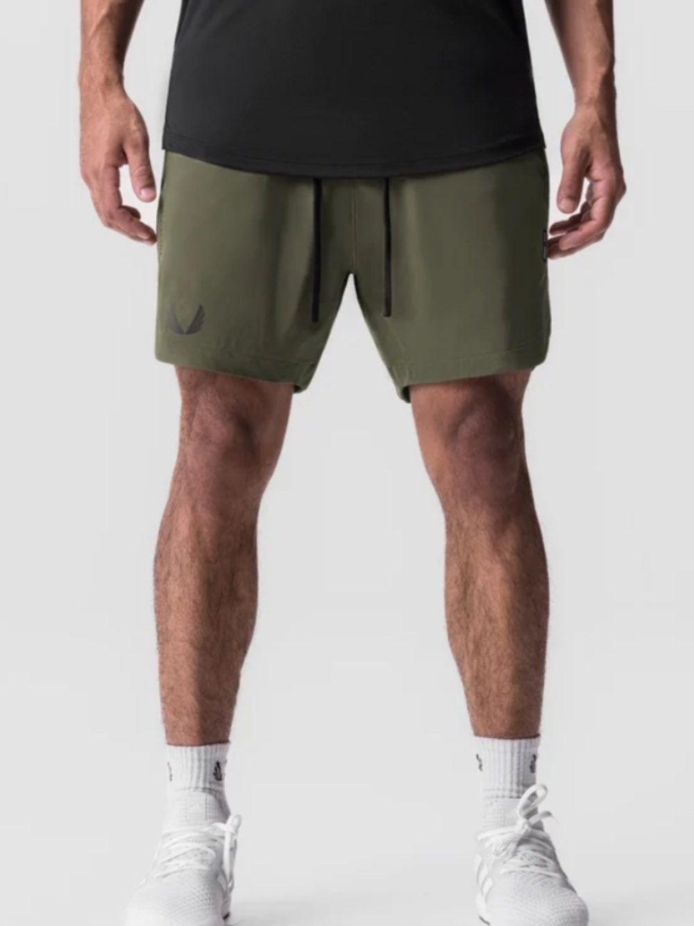 ASRV Men's Tetra-Lite 7" Linerless Shorts Sz XL Olive Green DSG-0823 Gym Fitness